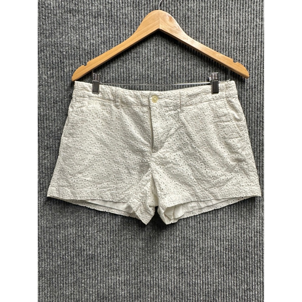 Ralph Lauren Sport Eyelet Shorts Hamptons Garden Party Cottagecore Coastal 6